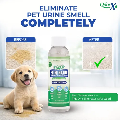 Vista 2 de Eliminador concentrado de olores de orina de mascotas, ideal para gatos, perros y olor a orina, neutralizador de olores versátil y natural para uso