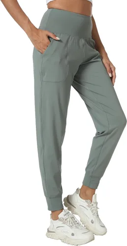Vista 85 de Kcutteyg - Pantalones deportivos con bolsillos para mujer, diseño suave, ligero y de secado rápido, para entrenamiento, gimnasia, yoga y correr