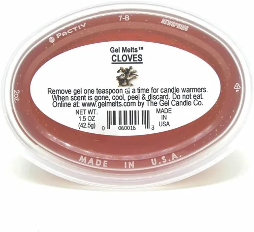 Vista 3 de Paquete de 3 unidades de gel aromático para calentadores y quemadores de The Gel Candle Company Peel, MELT and Enjoy