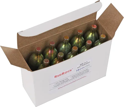 Vista 3 de RedRock - Cargadores de CO2 para barriles de cerveza sin rosca. 16 gramos. 10