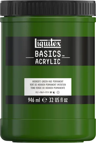 Vista 93 de Liquitex - Pintura acrílica BASICS, tubo de 4 onzas, tono azul cobalto