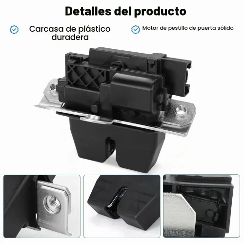 Vista 4 de FA1Z-7443150-C Actuador de bloqueo de puerta trasera compatible con Ford