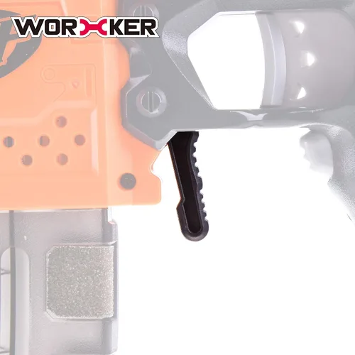 Vista 4 de WORKER Botón de liberación de cargador para Nerf N-Strike Elite Stryfe (negro)