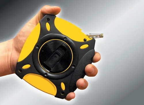 Vista 3 de Komelon 9901 Gripper - Cinta métrica de acero larga, caja cerrada, 100 pies