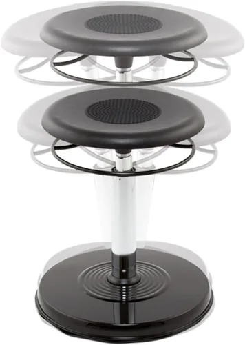 Vista 4 de KORE Design - Silla tambaleante para adolescente/universidad, sillas ergonómicas para computadora, taburete de oficina ajustable seguro, dormitorio