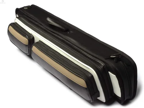 Vista 7 de LUCASI Pro Series Pool Cue Case - Holds 4 Butts, 8 shafts, Jump Cue & More