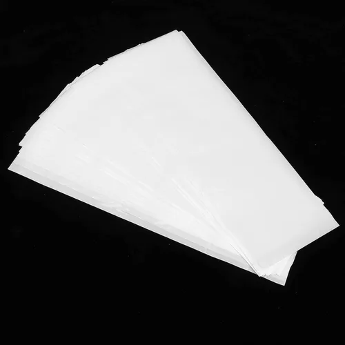 Vista 4 de 100 piezas de papel de tinte para el cabello, papel de aislamiento reutilizable profesional para colorear el cabello, papel de teñido para cepillo