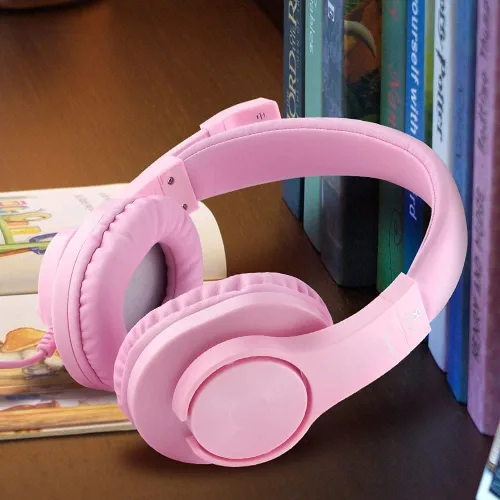 Vista 6 de Meedasy Auriculares para juegos sobre la oreja para niños y adultos, para Xbox One, estéreo envolvente de graves, auriculares para juegos PS4