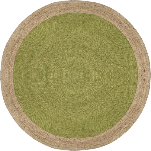 Vista 40 de SAFAVIEH Natural Fiber Collection - Alfombra ovalada, 2 pies 6 pulgadas x 4 pies, ovalada, azul aguamarina y marrón natural, yute hecho a mano