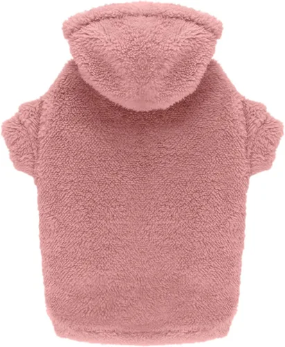 Vista 16 de Suéteres mullidos para perros medianos, suéter con capucha para perro, ropa cálida, suave y acogedora, abrigos para mascotas, sudadera con capucha