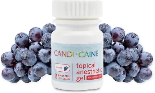 Vista 7 de Dynamic Dental Candi Caine, gel anestésico tópico, 1 oz, sabor a goma de mascar