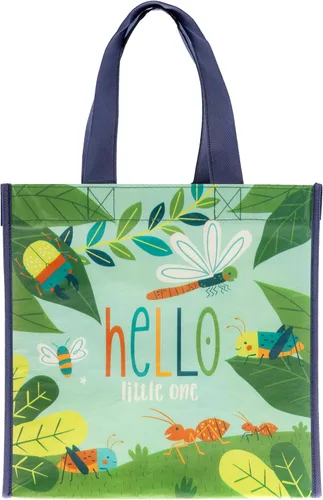 Vista 14 de Stephen Joseph, Bolsa de regalo reciclada mediana con asas, niños, reutilizable, bolsa de regalo de fiesta de cumpleaños, bolsa de compras, abeja