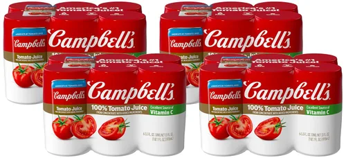 Vista 10 de Campbell's 100% jugo de tomate, lata de 11.5 fl oz