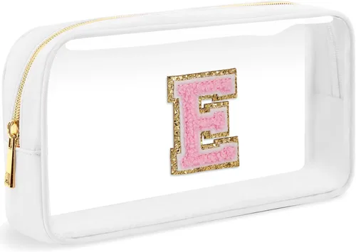 Vista 15 de Bolsa de Maquillaje Transparente Pequeña Bolsa de Cosméticos Bolsa de Viaje de Artículos de Aseo Bolsa Transparente con Cremallera Bolso Organizador
