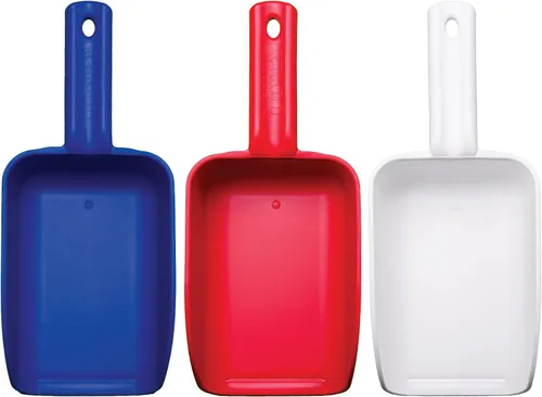 Vista 2 de Remco - A Vikan Company - Cuchara de mano de plástico codificada por colores, sin BPA, apta para alimentos, utensilios de grado comercial