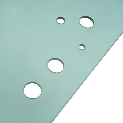 Vista 3 de KUAFU Cristal transparente para puerta compatible con John Deere 318D 318E 320D 320E 319D 323D 329E Minicargadora de rieles de repuesto