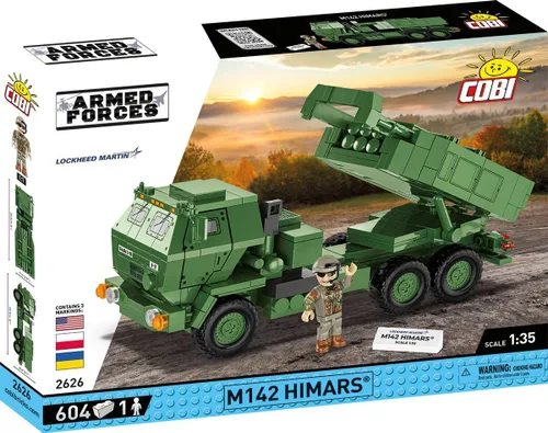 Vista 2 de COBI Armed Forces M142 HIMARS - Juego de construcción (604 piezas)