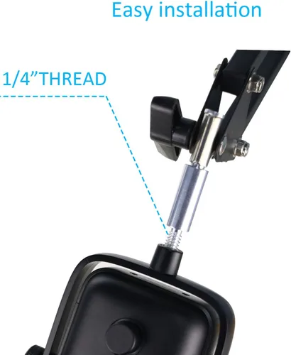 Vista 5 de Soporte de Micrófono Wave 1, Brazo de Boom Profesional Compatible con Micrófono USB de Condensador Elgato Wave 1 por SUNMON
