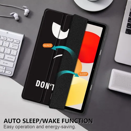 Vista 4 de Funda para Xiaomi Redmi Pad SE 11 pulgadas a prueba de golpes con carcasa trasera transparente transparente para Xiaomi Redmi Pad SE 2023 Auto