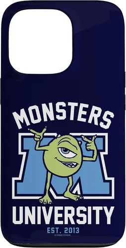 Vista 9 de Funda para iPhone 13 Disney Pixar Monsters University Mike Wazowski Est. 2013