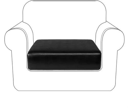Vista 13 de Fundas de cojín de piel sintética para sofá, fundas de asiento de sofá, fundas de asiento de caravana impermeables con parte inferior elástica