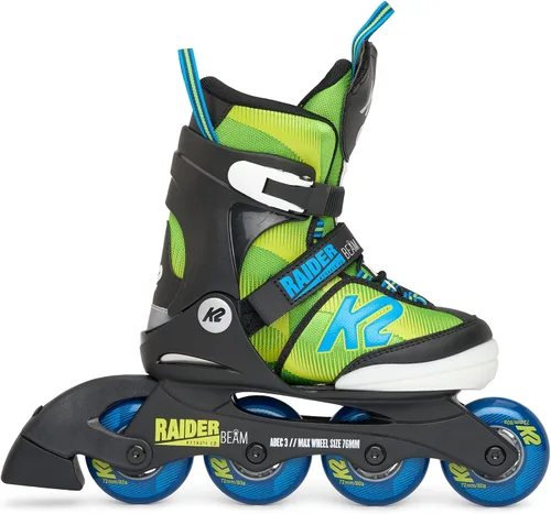 Vista 2 de K2 Raider Beam - Patines en línea ajustables para niños