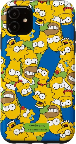 Vista 8 de The Simpsons Homer Marge Bart Lisa Maggie Print - Carcasa para iPhone 17