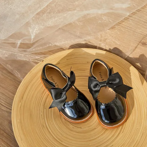 Vista 3 de Felix & Flora - Zapatos planos de vestir estilo Mary Jane para niña pequeña, zapatillas de ballet para niña, zapatos para fiestas y escuela
