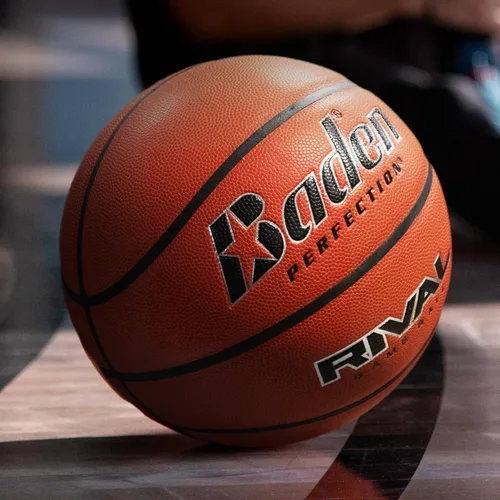 Vista 4 de Baden Rival Baloncesto compuesto premium para interiores Tallas oficiales 6 y 7
