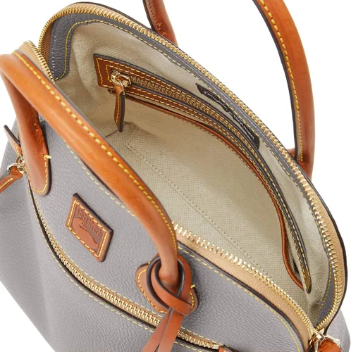 Vista 3 de Dooney & Bourke Bolso de mano, bolso abovedado de grano de guijarros