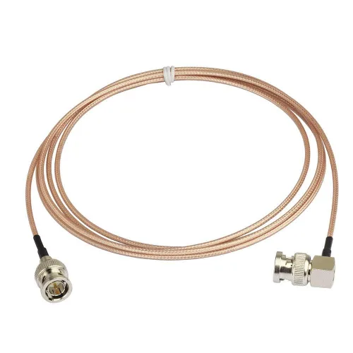Vista 12 de Superbat HD-SDI 3G SDI Cable 1ft 75 Ohm RG179 BNC Cable de vídeo en ángulo recto Thin Short Low loss Flexible SDI Cable for HD-SDI/3G-SDI/4K/6K