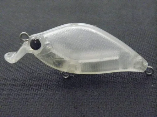 Vista 30 de 10 Señuelo en Blanco sin Pintar Minnow Crankbait de Agua Superior sin Labios Jerkbait Señuelos de Pesca