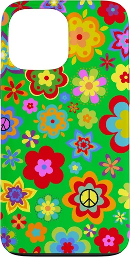 Vista 24 de Bloom Daisy Flower Hippie Flower Power Case for iPhone 17