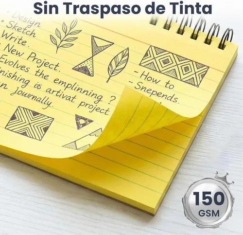 Vista 6 de Koogel 400 Tarjetas de Índice, Tarjetas de Índice Grandes de 4x6 con Anillos para Llaves para la Escuela, Tarjetas Flash, Tarjetas de Nota Pesadas