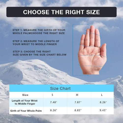 Vista 7 de Guantes de correr con pantalla táctil mejorados guantes de invierno ligeros y térmicos guantes de compresión para hombres y mujeres antideslizantes