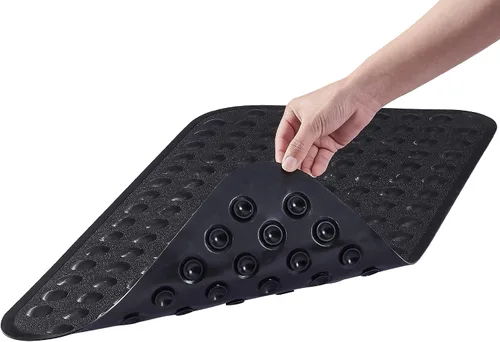Vista 8 de Yanzifly Alfombra de Bañera Antideslizante Tapete de Baño para Bañera de Silicona Suave Alfombra de Bañera Antideslizante Tapetes de Ducha
