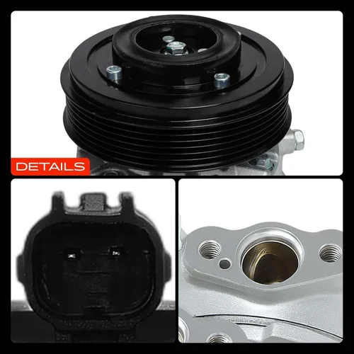 Vista 9 de A-Premium Compresor A/C con Embrague Compatible con Hyundai Tucson 1.6L 2017-2018 Turbocompresor, Desde 01/04/2017