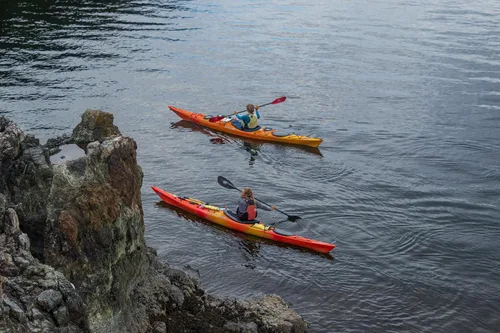 Vista 7 de Wilderness Systems Tempest 170 Sit Inside Touring Kayak Azul brisa