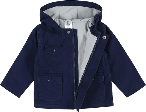Vista 2 de Gerber Chaqueta de sarga de algodón con capucha para bebé (niño pequeño)