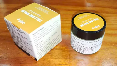 Vista 22 de Bálsamo de sebo de res para el cuidado de la piel - Aceite corporal hidratante completamente natural con miel y cera de abejas - Sebo de vacas