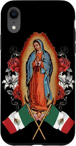 Vista 24 de Funda para iPhone 12 mini Nuestra Señora Virgen De Guadalupe Virgen María Mexicana