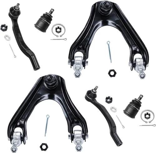 Vista 135 de Detroit Axle - Kit de brazos de control delantero para Chevy Silverado 1500 GMC Sierra 1500 GMC Sierra 1500 Avalanche Yukon Tahoe Escalade ESV EXT