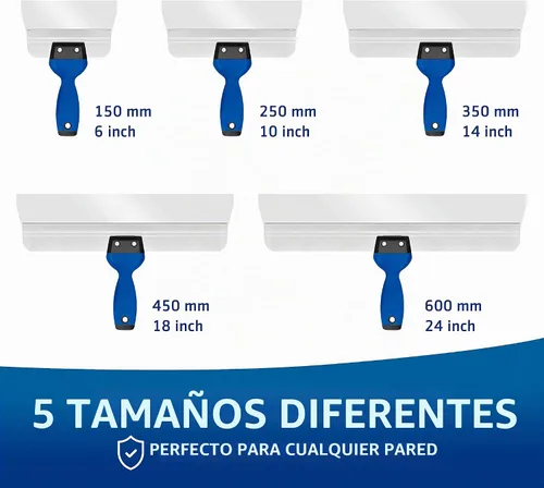 Vista 6 de Cuchilla para Encintado Profesional de 18" Hoja de Acero Inoxidable Premium con Agarre Suave La Mejor Herramienta de Encintado para Paneles