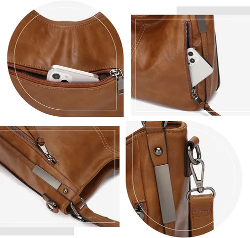 Vista 3 de Purses for Women Shoulder Handbags Hobo Bags Tote Bag