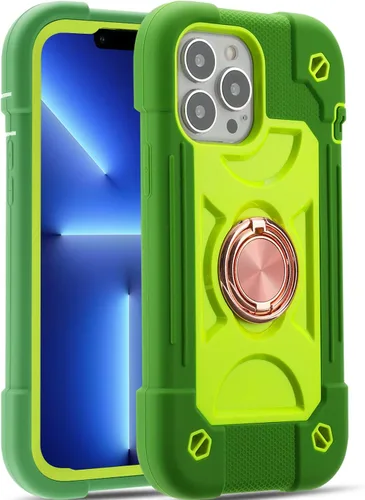 Vista 18 de MARKILL Compatible con iPhone Se3/iPhone Se2, Funda para iPhone 6/6S, Funda para iPhone 7/iPhone 8 de 4.7 Pulgadas con Soporte Anular, Funda