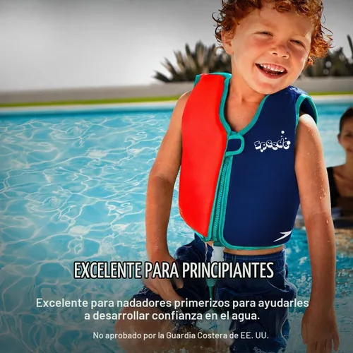 Vista 3 de Speedo Kids Chaleco Salvavidas Clásico para Aprender a Nadar UPF 50