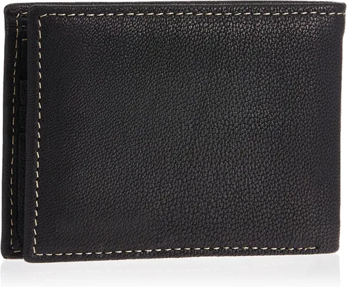 Vista 2 de Timberland Cartera de seguridad de cuero con bloqueo RFID para hombre
