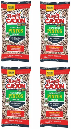Vista 15 de Frijoles negros sazonados 16 oz Ragin Cajun (paquete de 1)