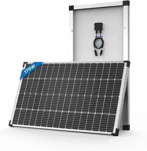 Vista 12 de ACOPOWER - Cargador de batería solar de 5 W y mantenedor de 12 V - Panel solar pequeño impermeable para auto, automotriz, motocicleta, barco