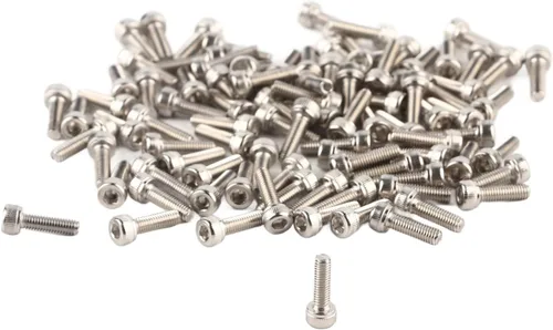 Vista 8 de 100 tornillos de cabeza hexagonal de acero inoxidable 304, M3 x 6/8/10/12/14/16/18/20/22/25/1.181 in (M3 x 10)